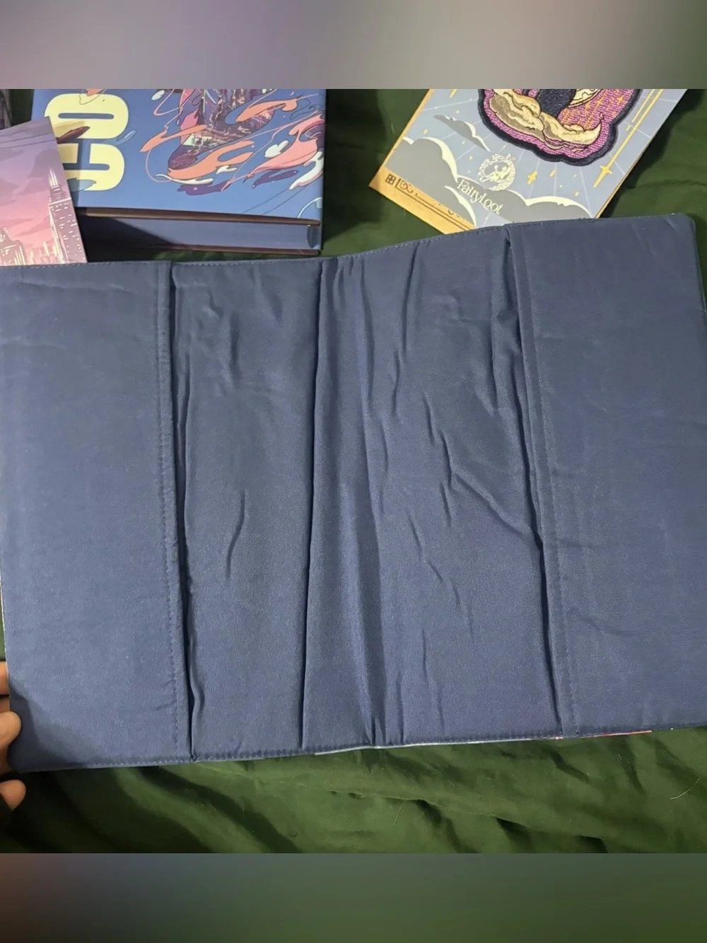 Fairyloot YA December 2025 Coldwire by Chloe Gong Book Vase Overlays Socks Tarot